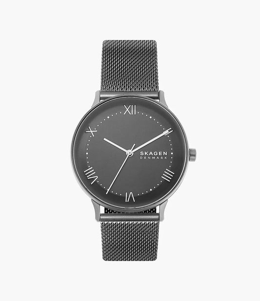 Skagen SKW6624 watch for man with a grey dial and stainless steel strap.
