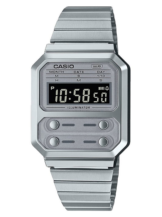 Casio A100WE-7BEF Unisex Watch 33 mm 3 ATM