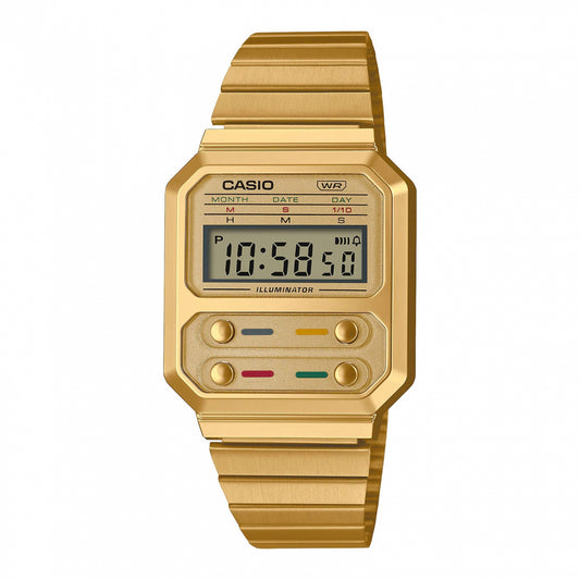 Casio A100WEG-9AEF Unisex Watch 33 mm 3 ATM
