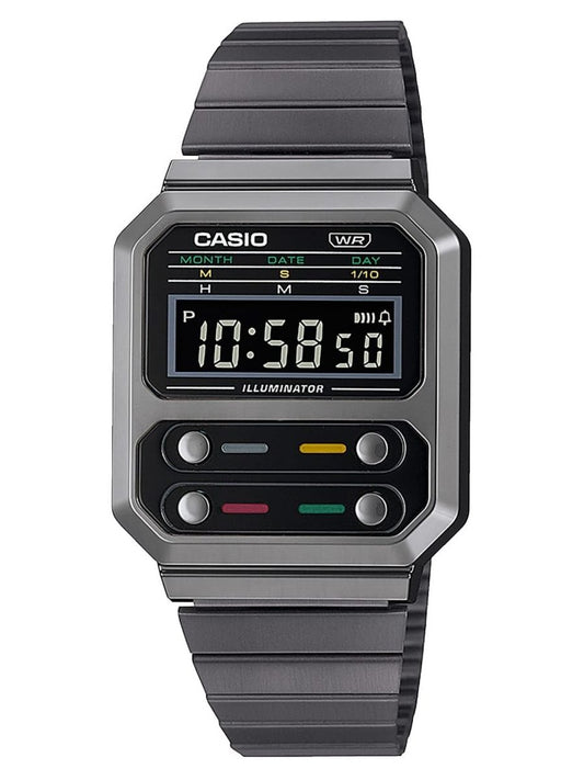Casio A100WEGG-1AEF Unisex Watch 33 mm 3 ATM