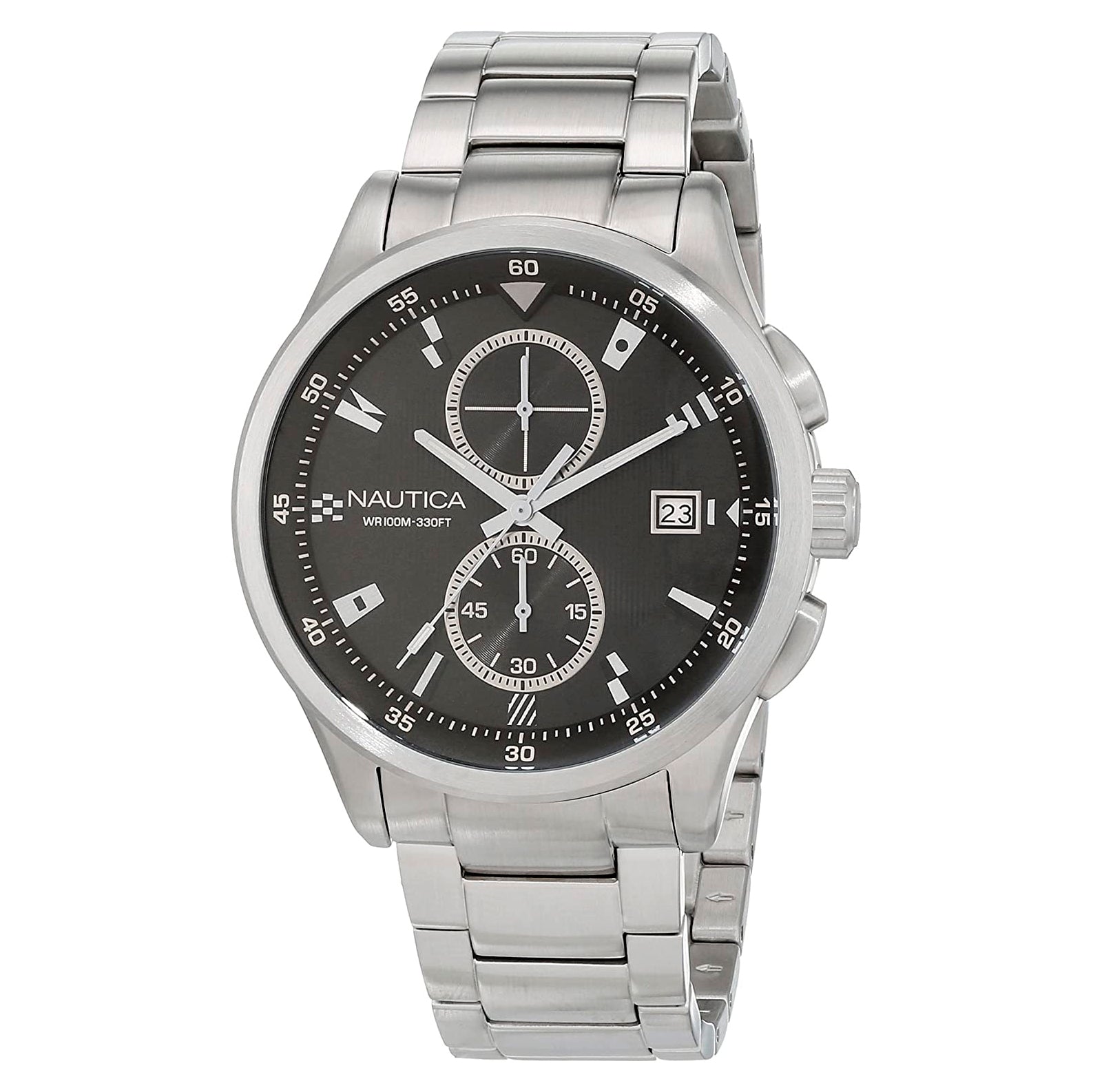 Nautica NAD19559G Men Watch 44mm 10 ATM