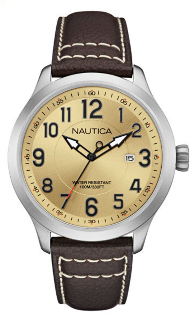 Nautica NAI10006G Men Watch 45mm 10 ATM