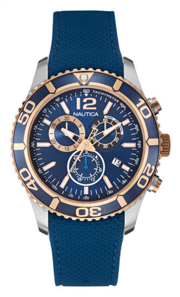 Nautica NAI16502G Men Watch 43mm 10 ATM