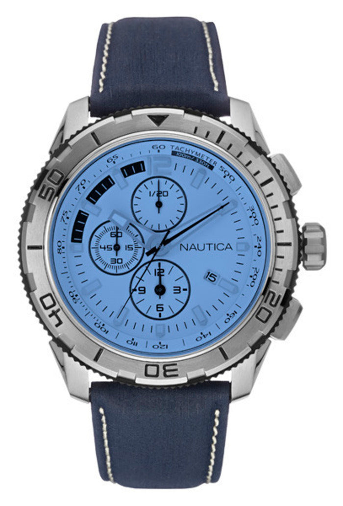 Nautica NAI19519G Men Watch 44mm 10 ATM