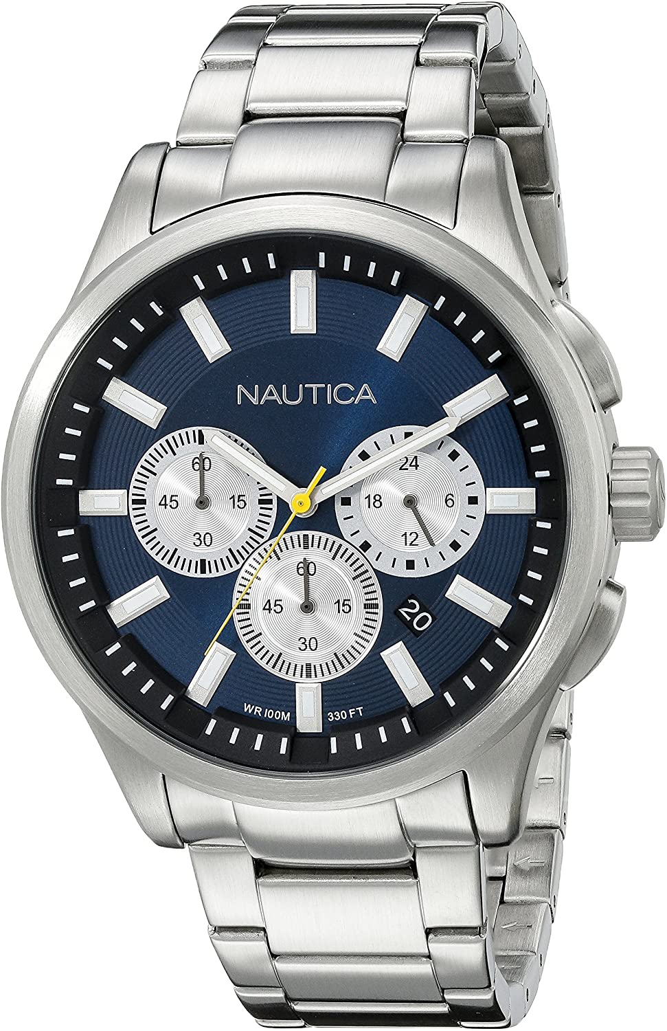 Nautica NAI19533G Men Watch 44mm 10 ATM