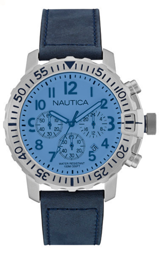 Nautica NAI19534G Men Watch 50mm 10 ATM