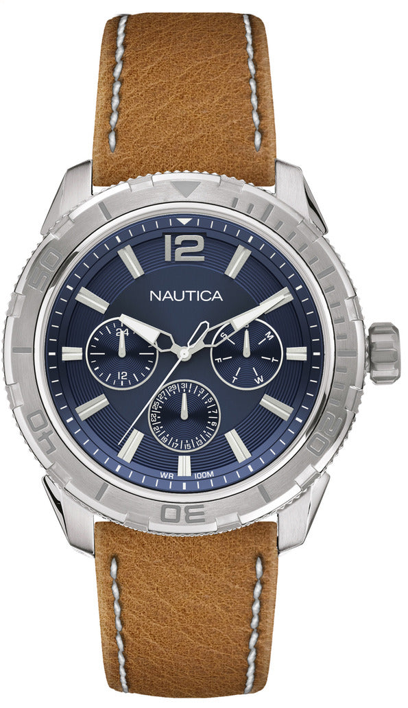 Nautica NAPSTL001 Men Watch 44mm 10 ATM