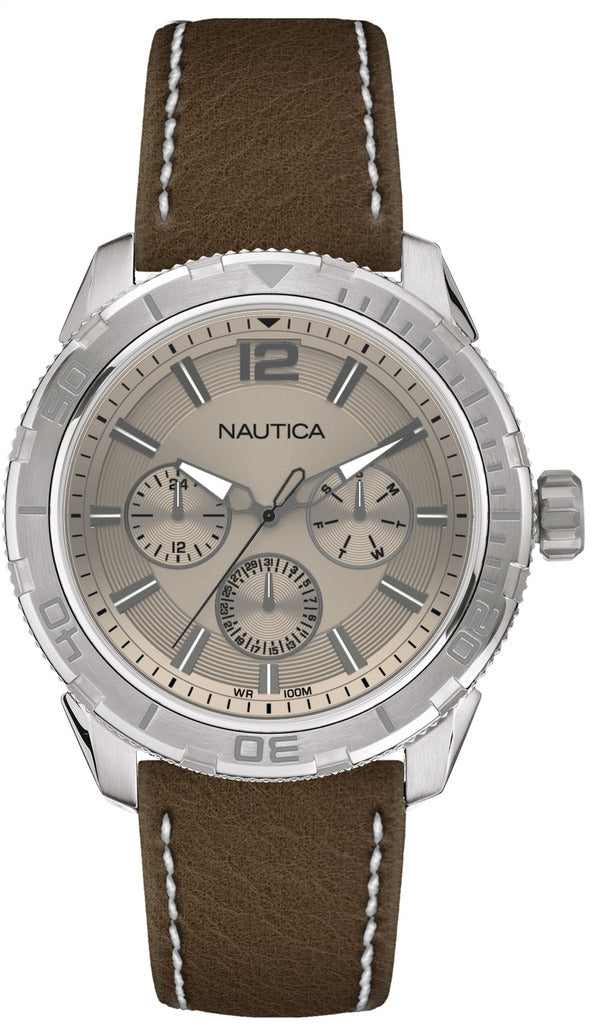 Nautica NAPSTL002 Men Watch 44mm 10 ATM