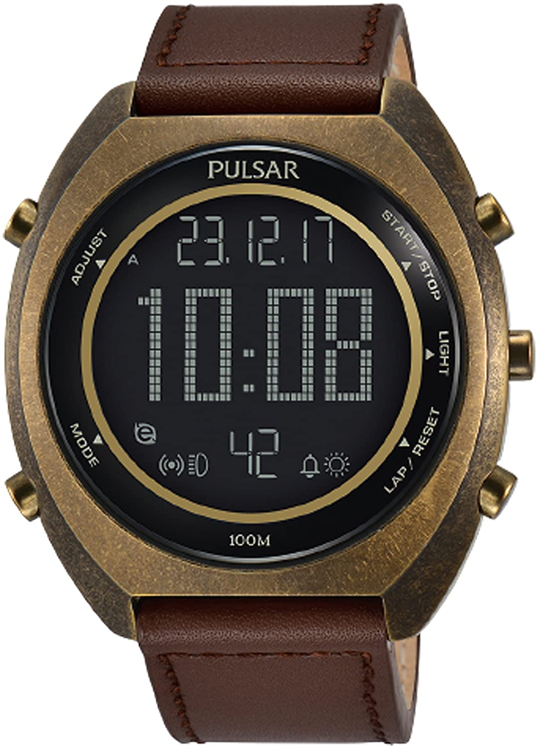 Pulsar P5A030X1 Men Watch 44mm 10ATM