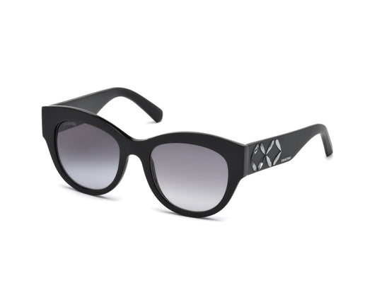 Swarovski SK-0127-01B Sunglasses Women 54/19/140