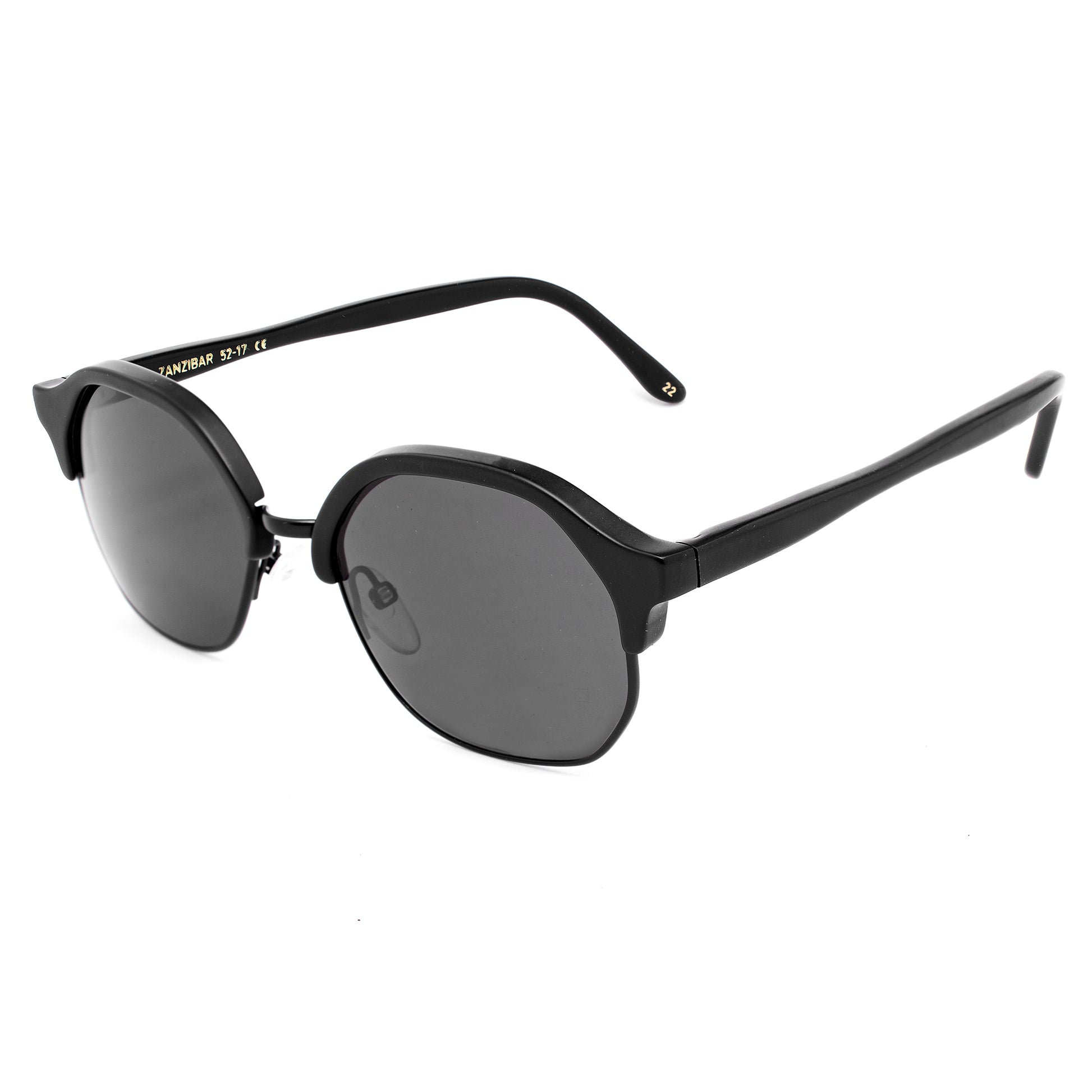 Lgr ZANZIBARBLK22 Sunglasses Unisex 50/12/135